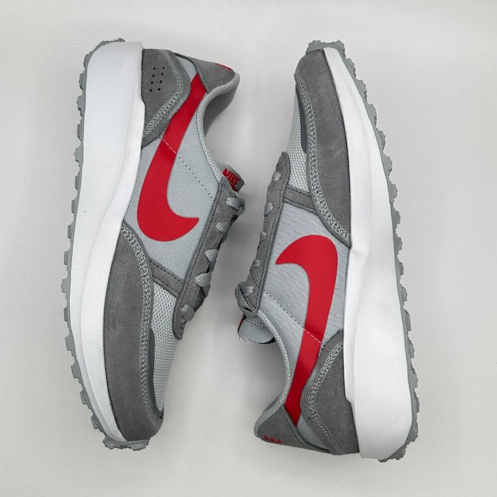 Nike Waffle NAV  Wolf Grey University Red FJ4195-004 Size Women's 7.5  / Men's 6 - Picture 8 of 12